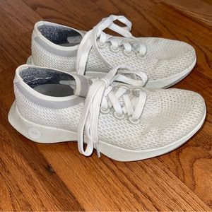 Allbirds Women's TD Tree Dasher Knit Running Shoe White Size 7.5
